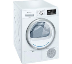 SIEMENS WT45N200GB Condenser Tumble Dryer - White